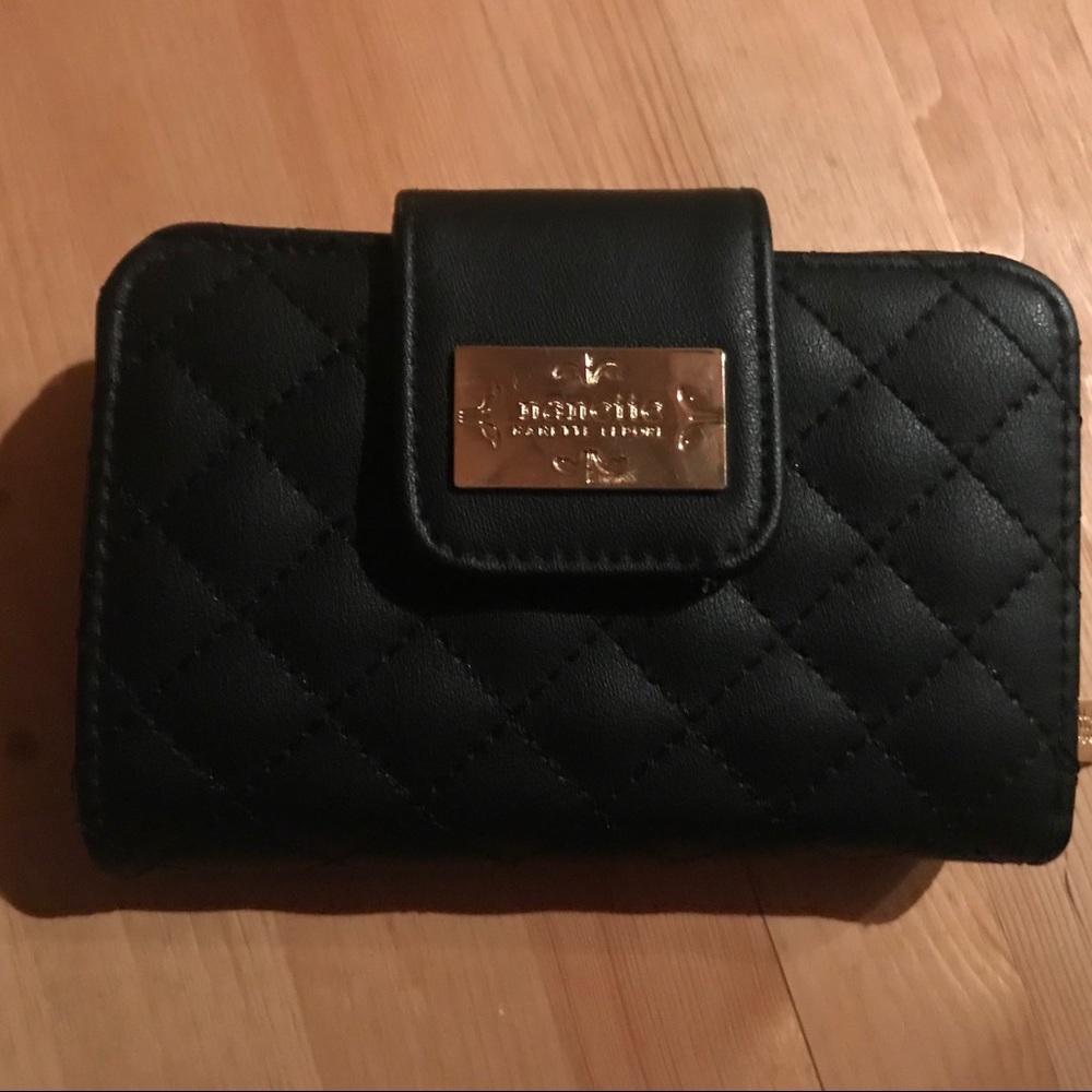 Nanette Lepore Quilted Leather Wallet